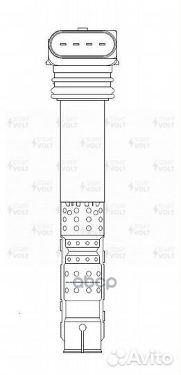 Катушка зажигания для а/м VAG A8 (03) /Touareg