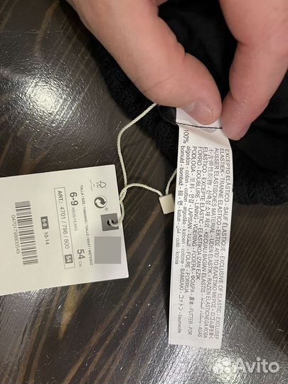 Шапка детская Zara новая