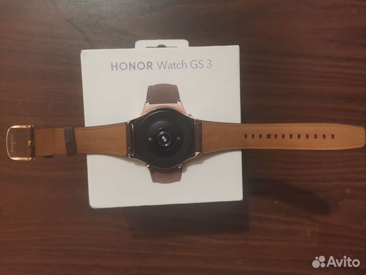 Смарт часы honor watch gs 3 в золотом