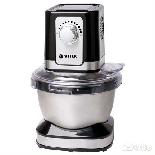 Кухонная машина vitek VT-1435, черный/серебристый