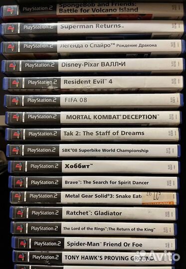 Игры PlayStation2