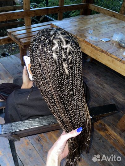Плетение афрокос