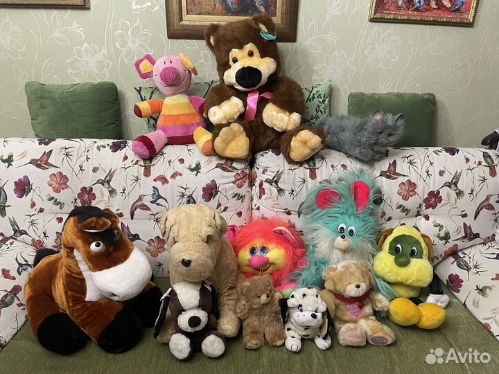 Большая мягкая игрушка электронная игрушка пакетом