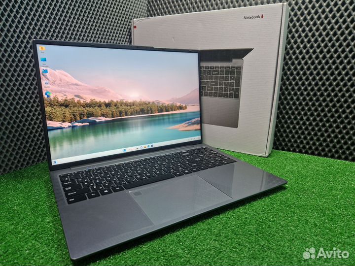 Новый ноутбук 2024г 16'2K i7/12Gb/512SSD