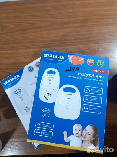 Видеоняня и радионяня maman