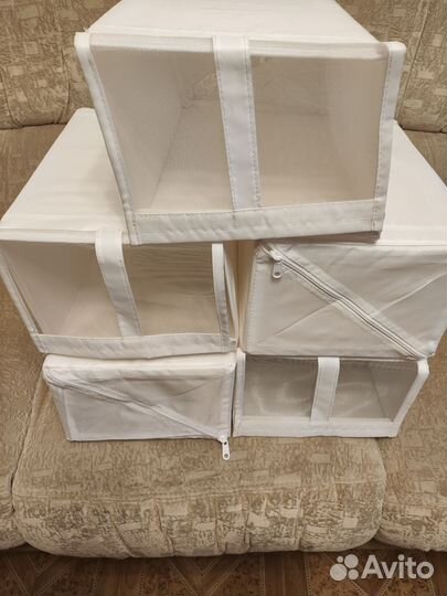 Коробки для хранения одежды, обуви IKEA