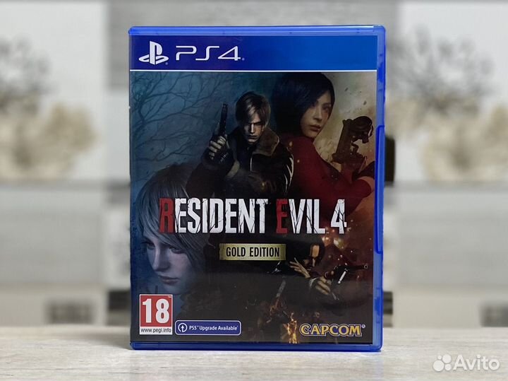 Resident Evil 4 Remake (Б/У Диск) Sony PS4