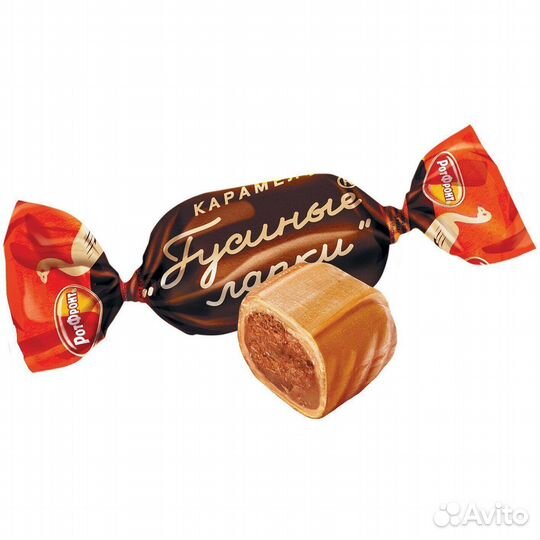 Опт - Конфеты Карамель Гусиные лапки 250г