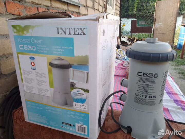 Насос для бассейна интекс