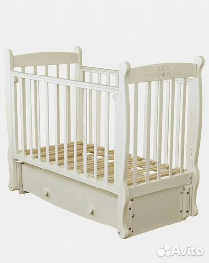 Детская кроватка Можга красная звезда Птички