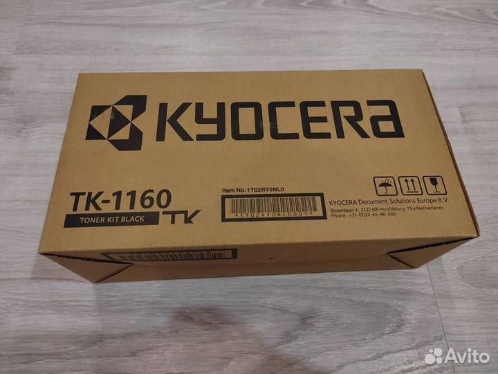 Оригинальный картридж Kyocera TK-1160
