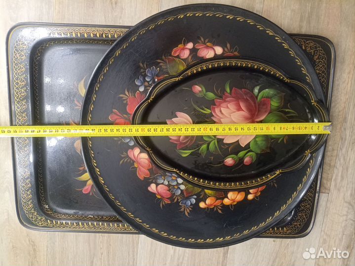 Поднос жостово Клеймо разные СССР