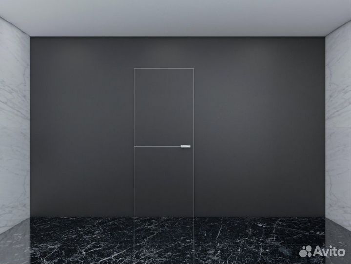 Скрытые межкомнатные двери под отделку