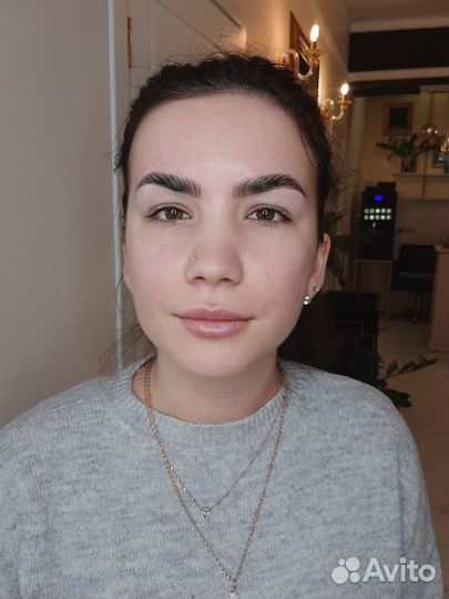 Оформление бровей