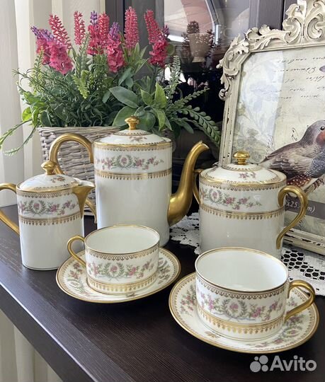 Чайный сервиз Limoges Франция 1930-1941