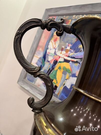 Напольный кувшин ваза гигант 61 см антикварный