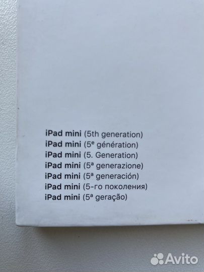 Чехол iPad mini 5 оригинал