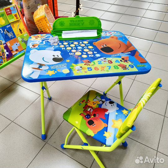 Детский стол / Набор мебели Ми-ми-мишки