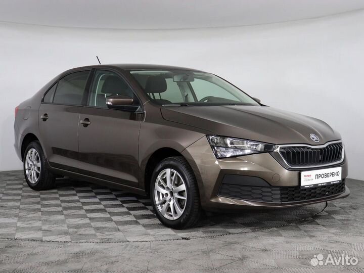 Skoda Rapid 1.6 МТ, 2021, 55 228 км