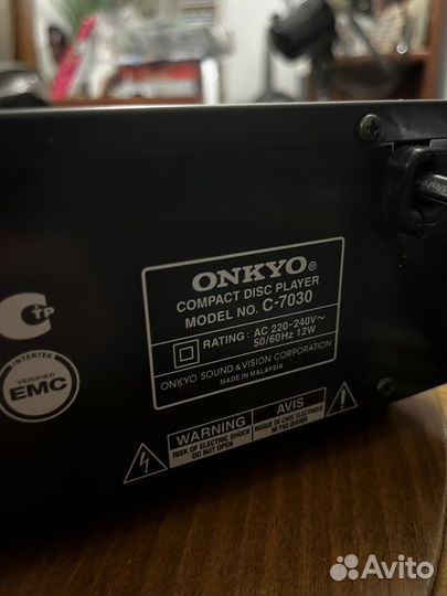 Проигрыватель компакт дисков onkyo c 7030