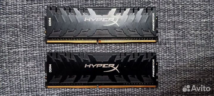 Оперативная память ddr4 hyperx predator 8gb