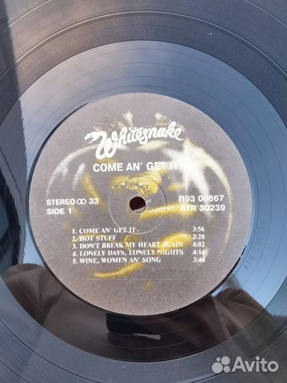 Виниловые пластинки Whitesnake