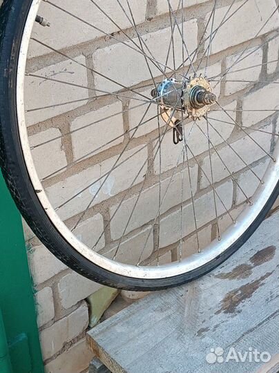 Колесо для велосипеда заднее,на запчасти