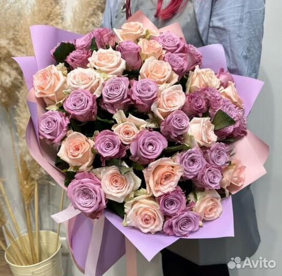 Букет из роз 19 39 59 101