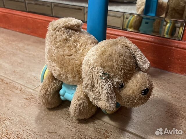 Игрушка каталка с ручкой