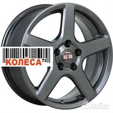 Alcasta M62 6x15 5x100 ET38 Dia57.1 Graphite