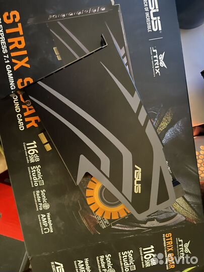 Звуковая карта asus strix soar