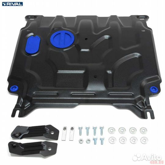 Защита двигателя и кпп hyundai solaris / Kia rio