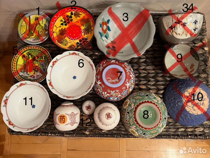 Винтажная посуда СССР и не только