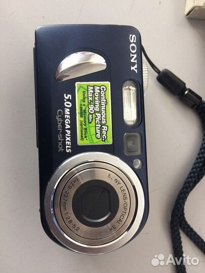 Компактный фотоаппарат sony cyber shot