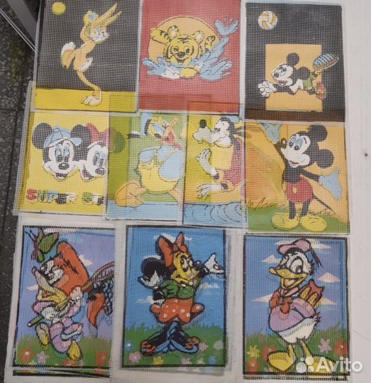 Канва с рисунком для вышивки крестом