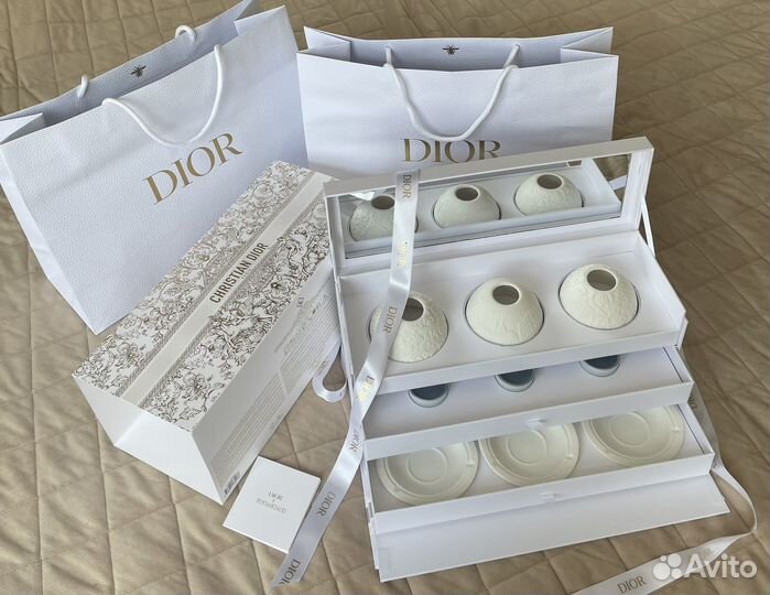 Набор свечей Cristian Dior фарфор