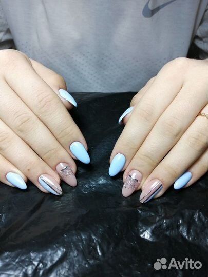 Наращивание ногтей. покрытие гель-лаком. стаж 20 л