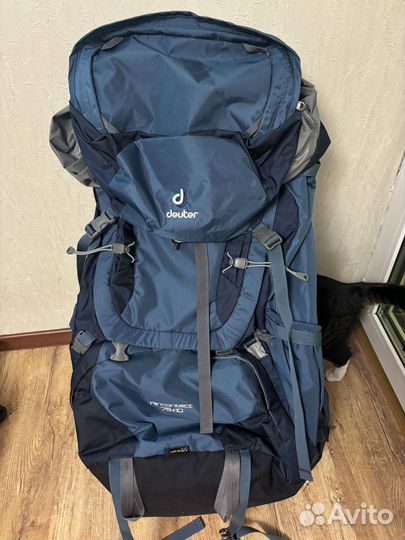 Рюкзак Deuter Aircontact 75+10 Midnight/Navy