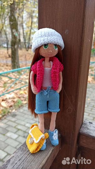 Вязаная кукла