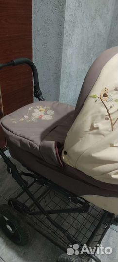 Коляска люлька для новорожденных бу