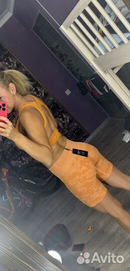 Новый Бесшовный спортивный комплект