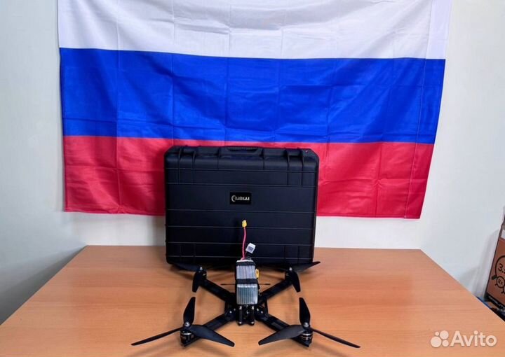 FpV квадрокоптер байкал