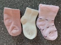 Носочки для новорожденной девочки