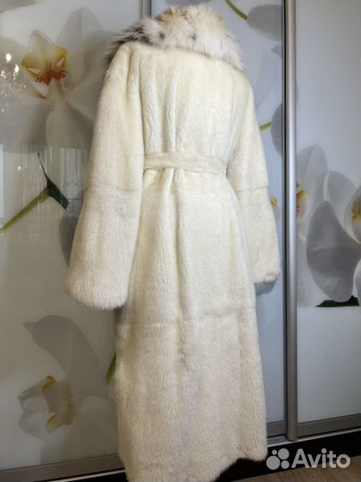 Норковая шуба с рысью