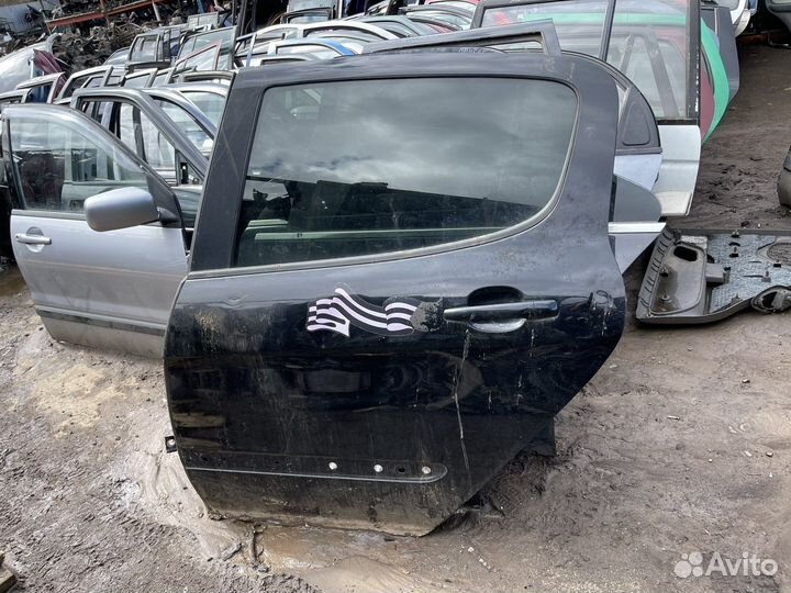 Пежо 308 дверь задняя левая