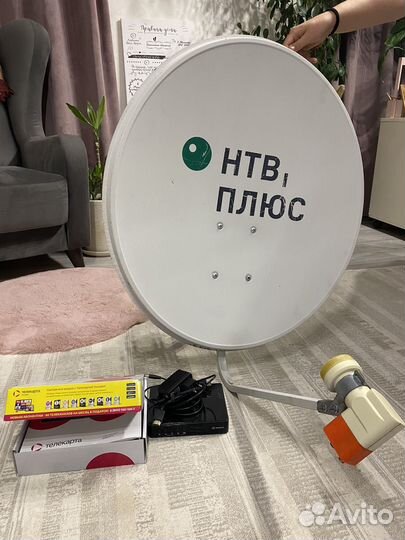 Комплект спутникового тв на два телевизора