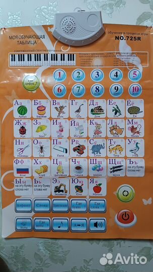 Говорящая азбука, плакат