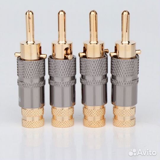 Комплект (4 шт) коннекторов-бананов Nakamichi