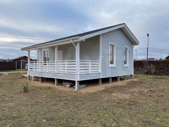 Дом 60 м² на участке 10 сот.