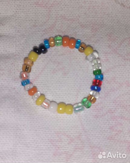 Кольцо из бисера